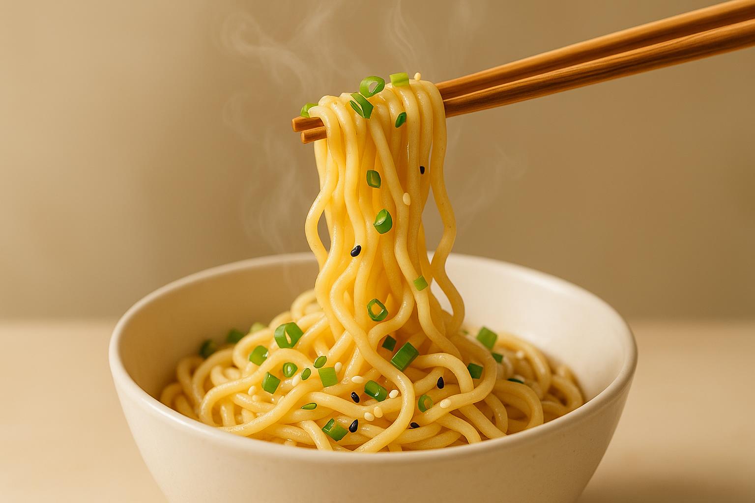 Delicious Noodles Background
