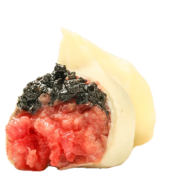 Wagyu Beef Dumplings with Black Truffle