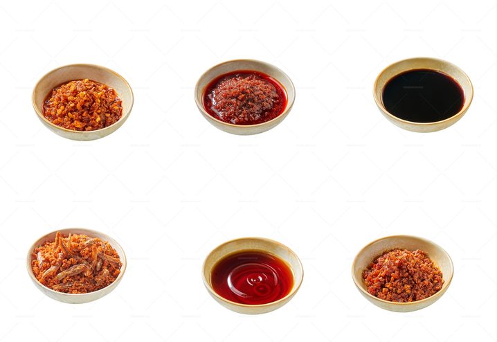 Sauce options illustration